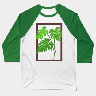Green leaf Baseball T-Shirt